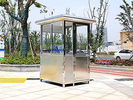 岗亭实景展示五