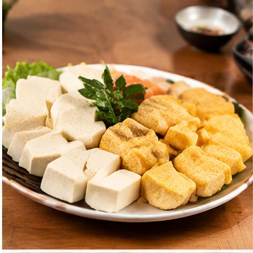 豆制品餐盘示意