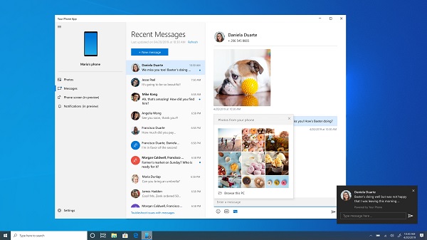 Windows10 20H1预览版正式发布:Your Phone有重大更新!