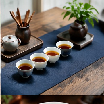 天尖茶茶席示意