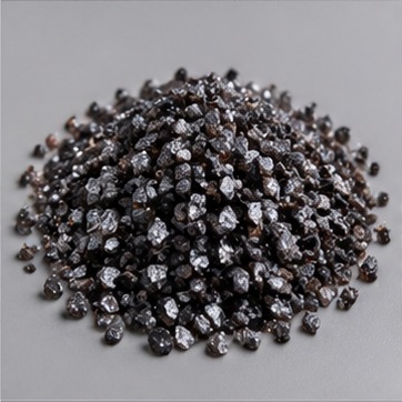 金刚砂颗粒示意